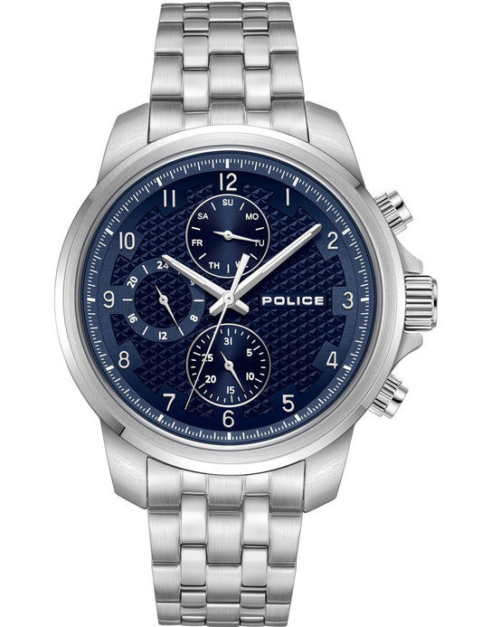 Police Mensor PEWJK0021505 Herrenuhr Schwarz • Quarzwerk • 5 ATM wasserdicht
