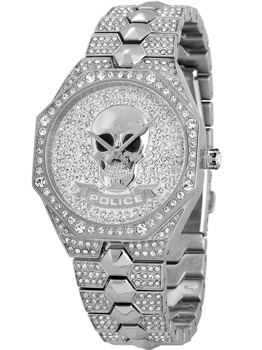 Police Montaria PL16027BS.04M Damenuhr Silber • Mineralglas • Edelstahlarmband