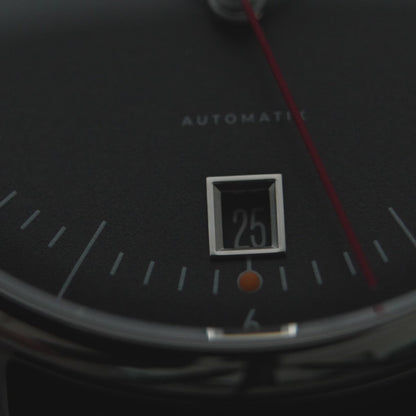 Sternglas Naos Pro S02-NP11-BR02 Men's Watch • Award-Winning Bauhaus Design • Scratch-Resistant Sapphire Crystal