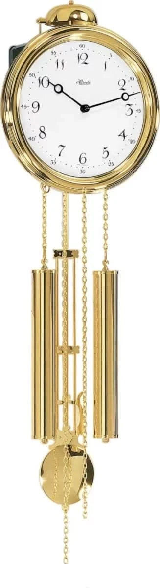 Hermle Wall Clock 68.6x22.9x10.2 cm Metal • Chime • Weight-Driven