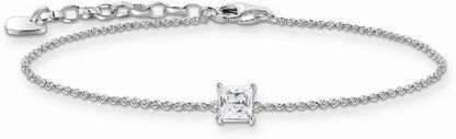 Bracelet with stone charm - Thomas Sabo model: A2158-051-14