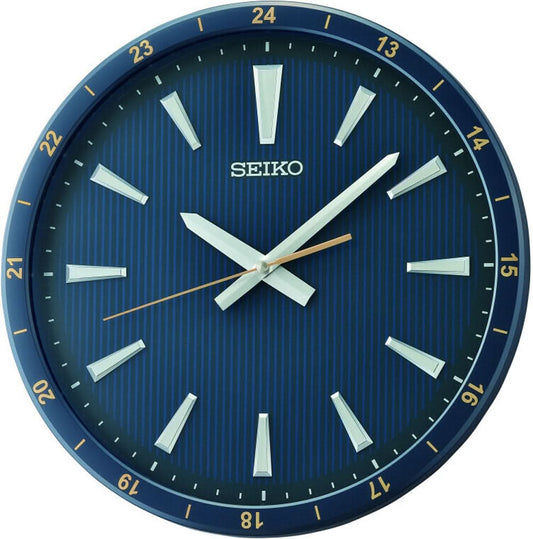 Seiko Wall Clock 35x35x4.5 cm Plastic • Silent Quartz Movement • Modern Design