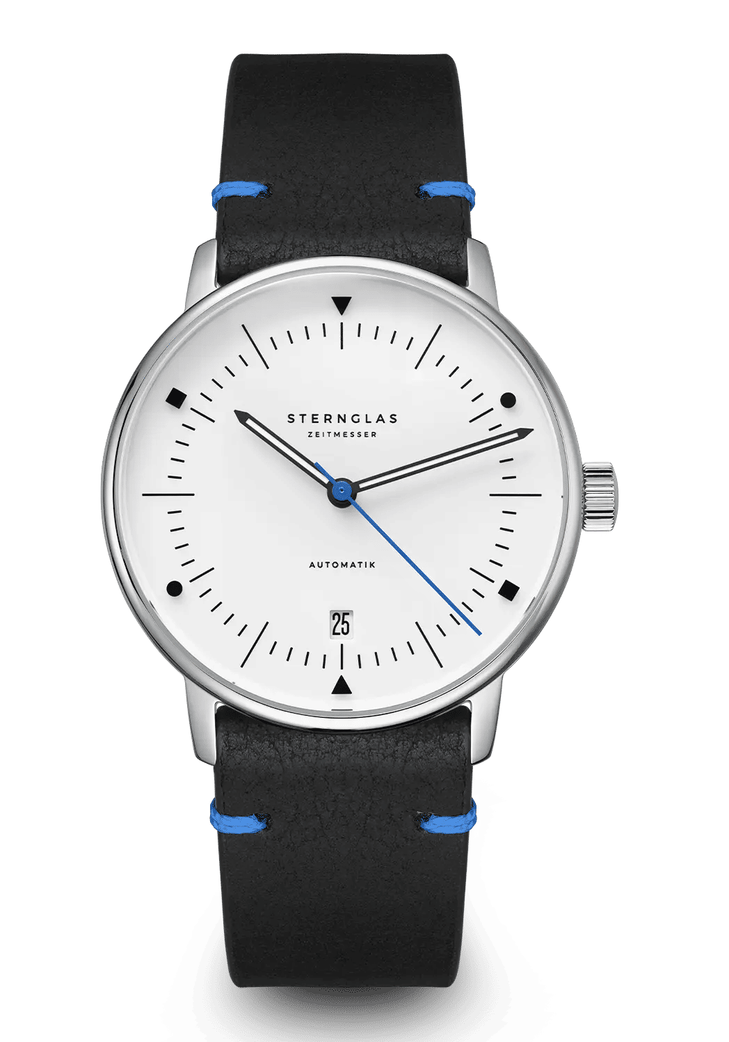Sternglas Naos Edition Bauhaus X Armbanduhr Blau • Bauhaus-Design • Saphirglas