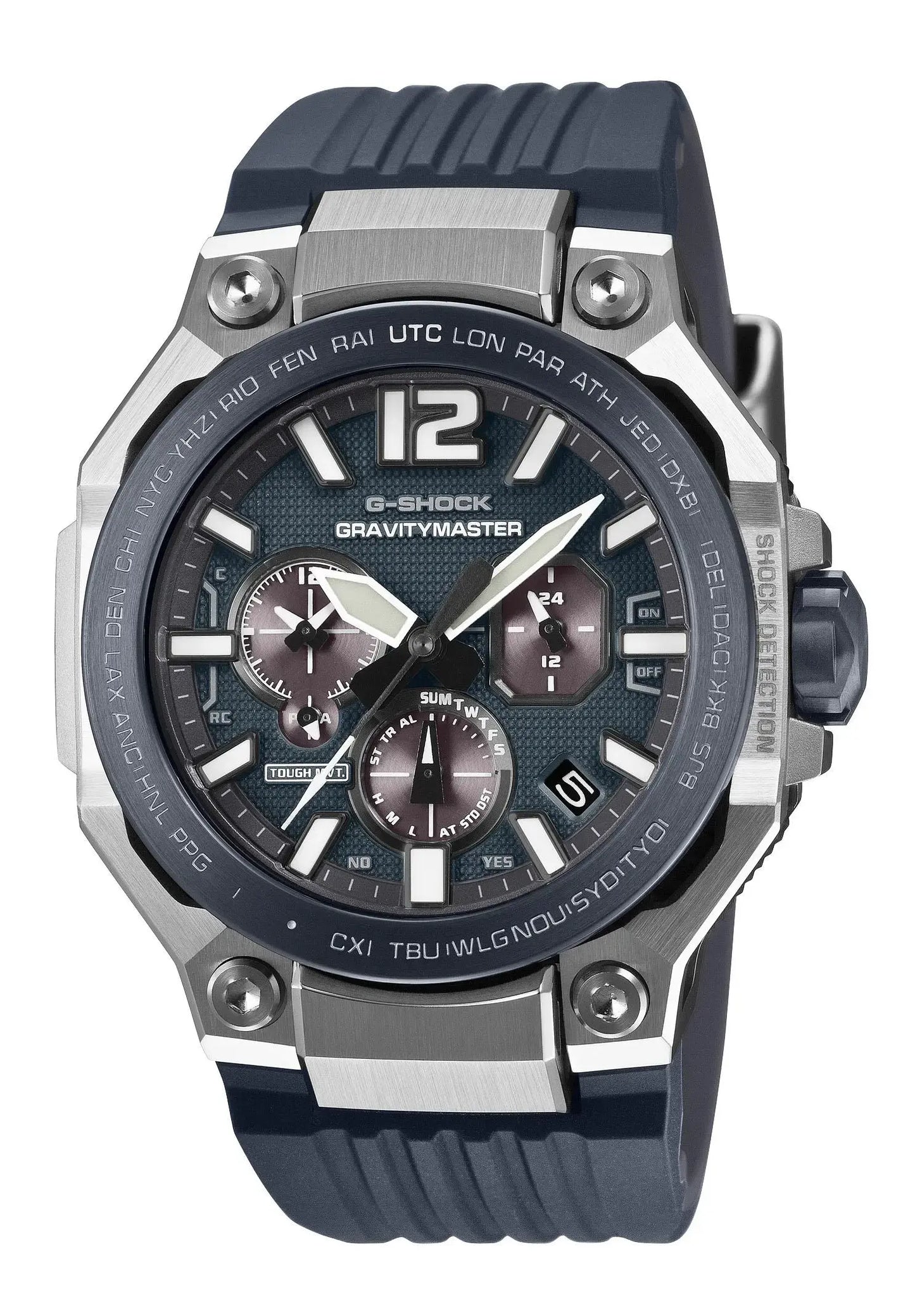 Casio Gravitymaster GWR-B3000A-2AER Herren Armbanduhr Blau • Saphirglas • Solar & Bluetooth