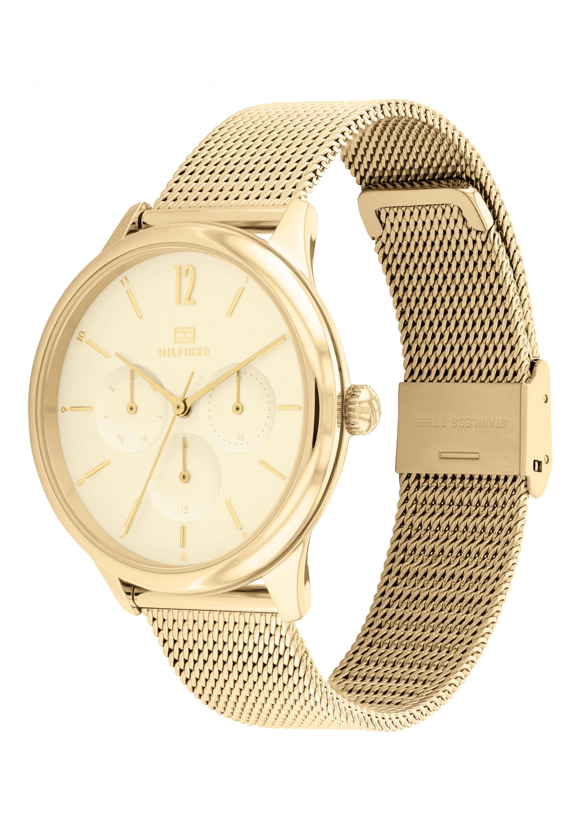 Tommy Hilfiger Layla Damenuhr Gold • Quarzwerk • Elegantes Damendesign, Bild 2
