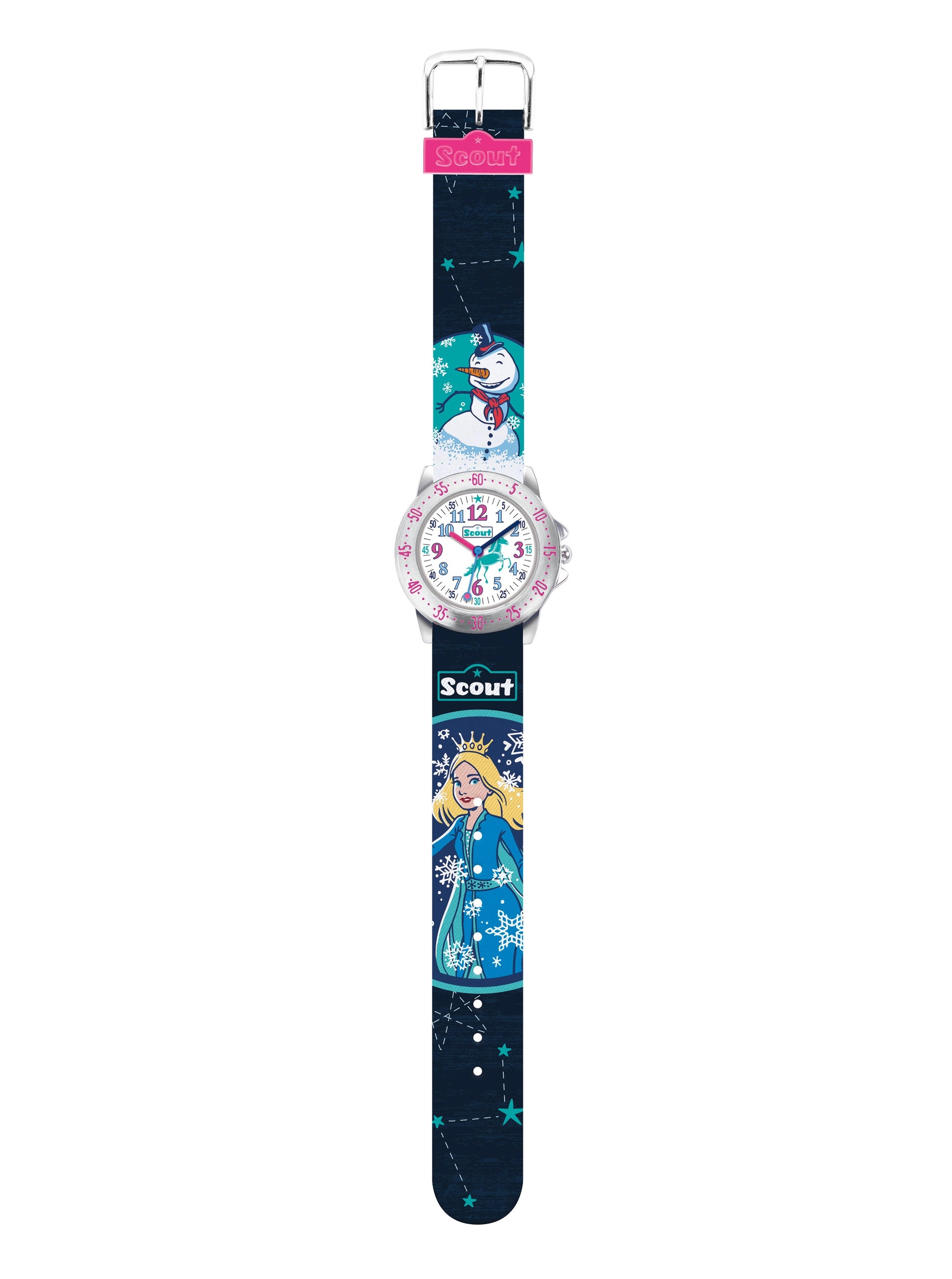 Scout Eisprinzessin 280378017 Kindermädchenuhr Blau • Quarzwerk • Mineralglas, Bild 2