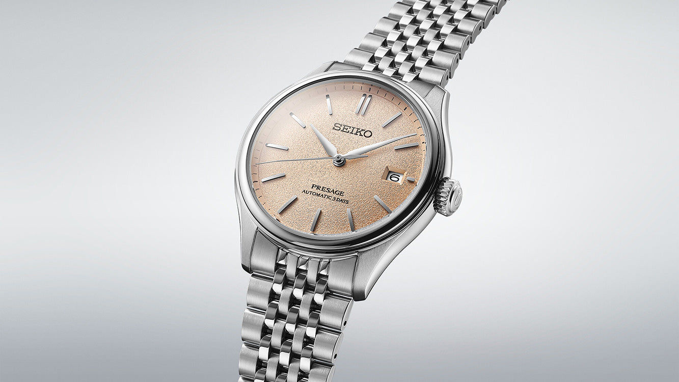 Seiko Presage Classic SPB463 Herrenuhr Beige • Saphirglas • Automatikwerk 6R55, Bild 2