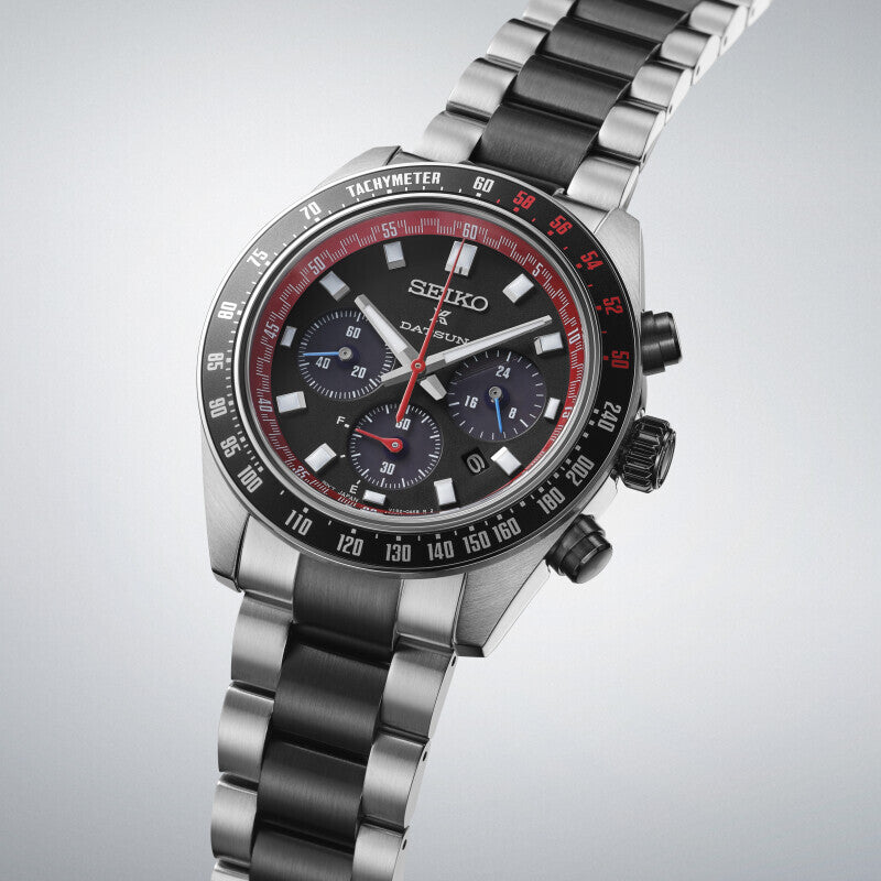 Seiko Prospex Speedtimer SSC957 Herrenuhr Schwarz • Solar-Chronograph • Saphirglas, Bild 2