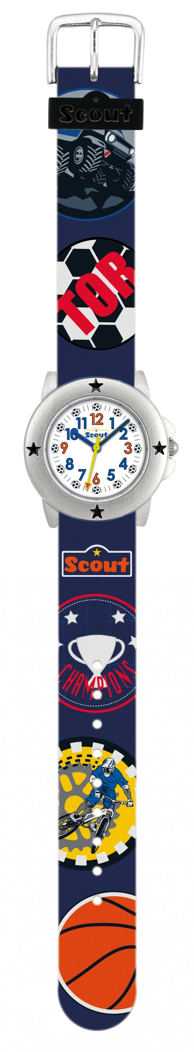 Scout Champions 393.012 Kinderuhr Blau • Quarzwerk • Wasserdicht bis 5 bar, Bild 2