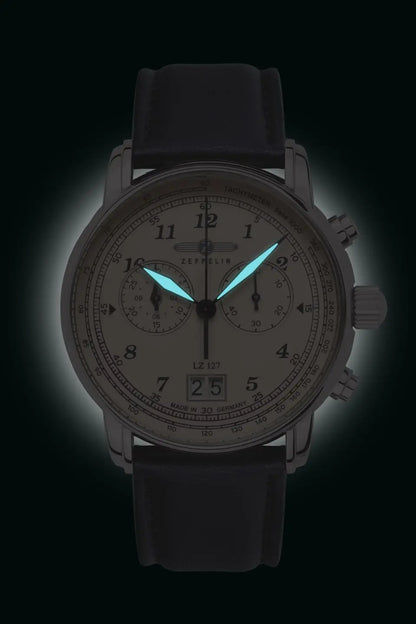 Zeppelin LZ-127 Graf Zeppelin LZ-127 Herren • Chronograph • Großes Datum, Bild 2