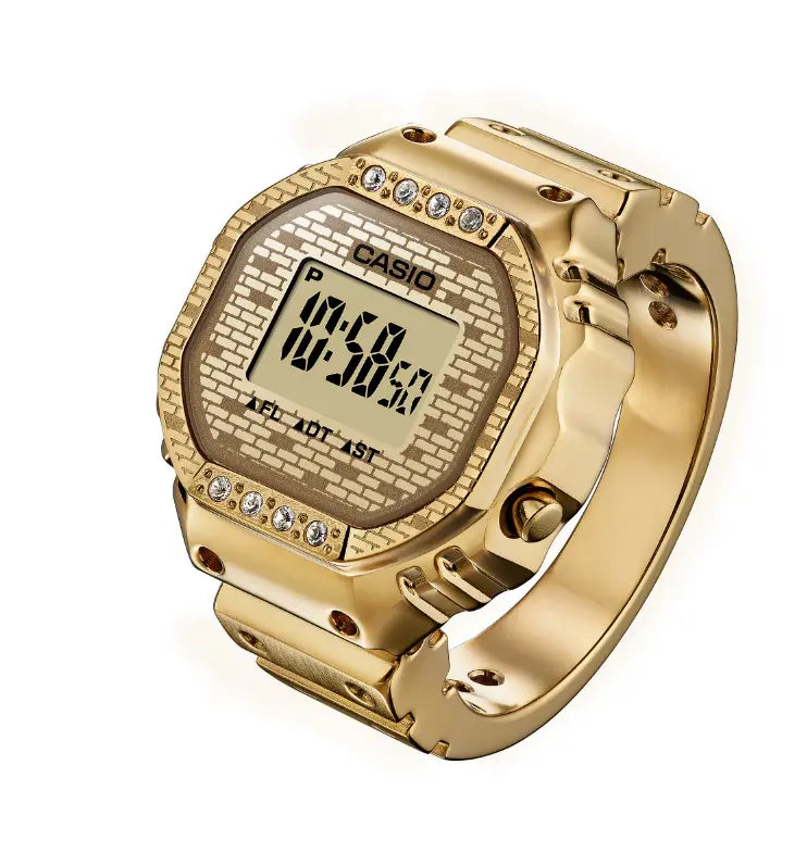 Casio G-SHOCK DWN-5600-1 Ringuhr Schwarz • Stoßfest & 20 bar Wasserdicht • Digitale Mini-G-SHOCK, Bild 2