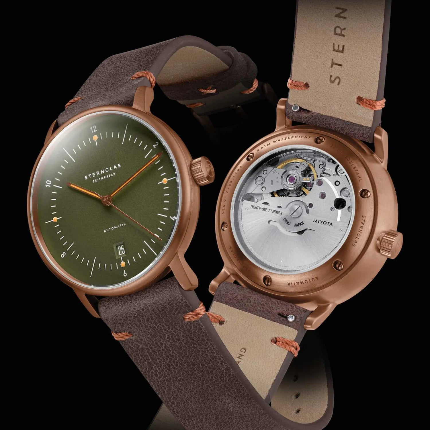 Sternglas Naos S02-NA35-VI17 Herren Automatik • Saphirglas gewölbt • Limitierte Bronze Edition, Bild 3