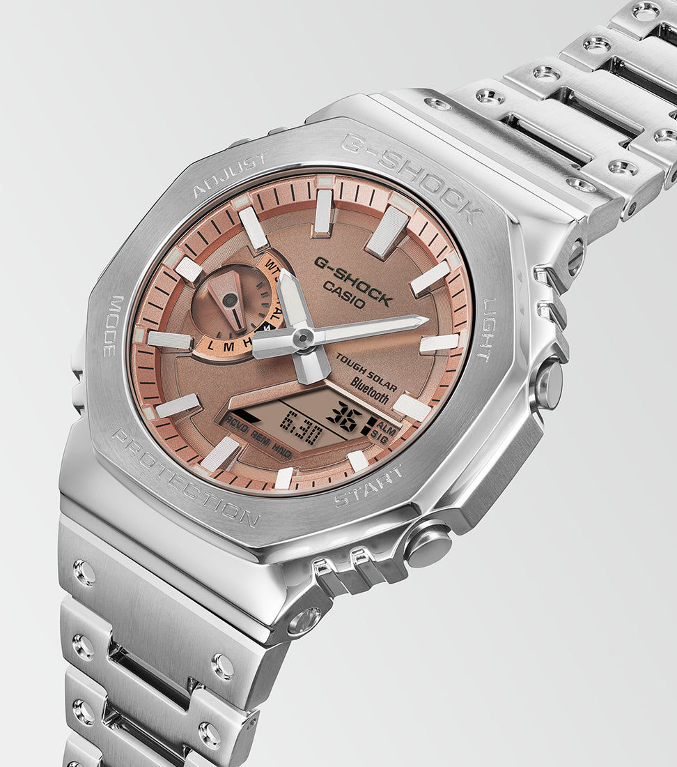 Casio G-SHOCK GMW-B5000GD-4 Herren Armbanduhr Silber/Kupfer • Tough Solar & Bluetooth • Multiband 6 Funkuhr, Bild 3