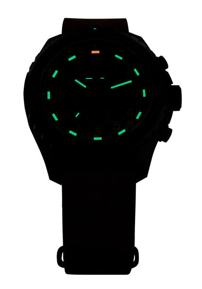 Traser P96 Outdoor Pioneer Evolution Chrono Petrol • Tritium-Leuchtindizes • Chronograph, Bild 3