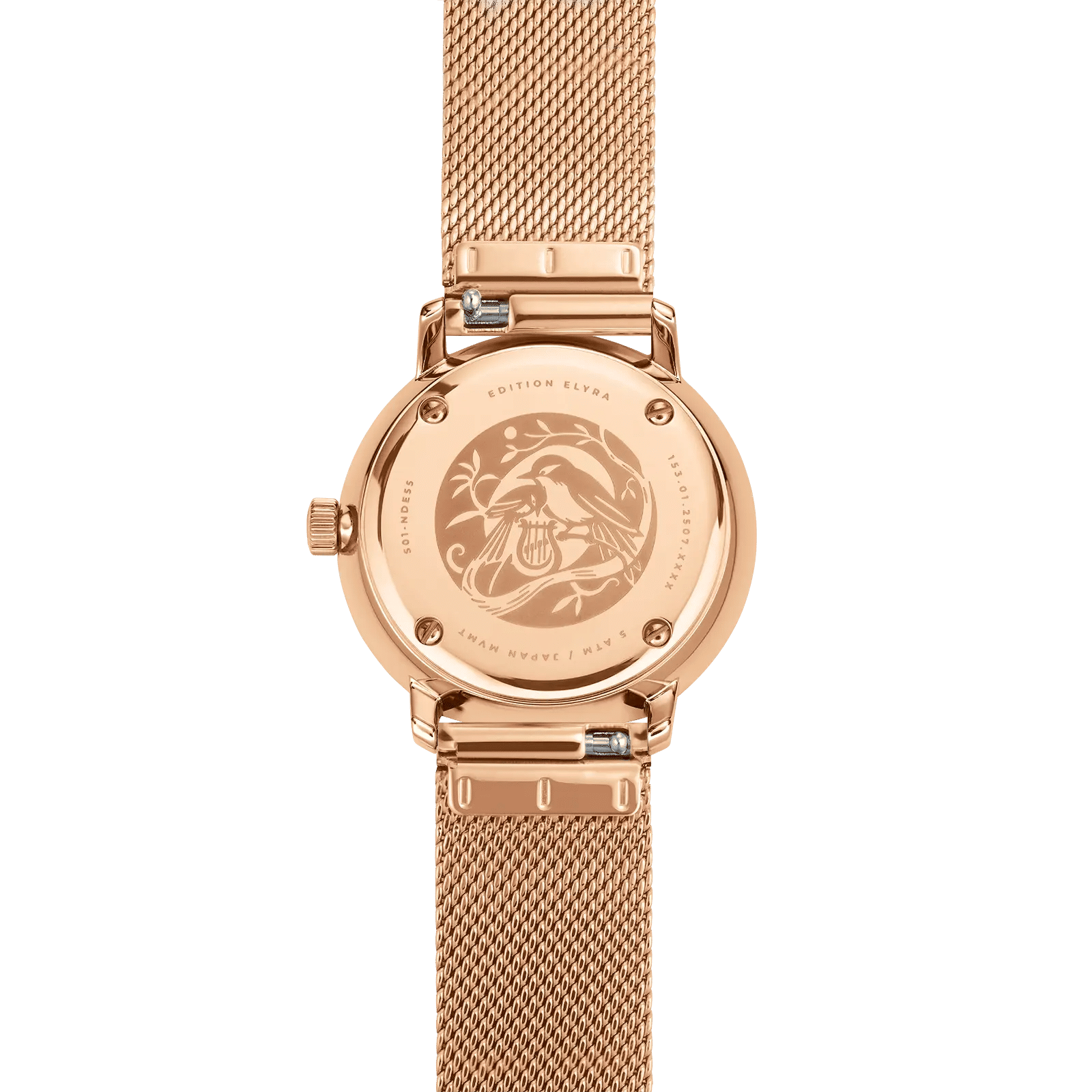 Sternglas Naos XS Elyra Damen Armbanduhr Roségold • Bauhaus-Design • Quarzwerk, Bild 3
