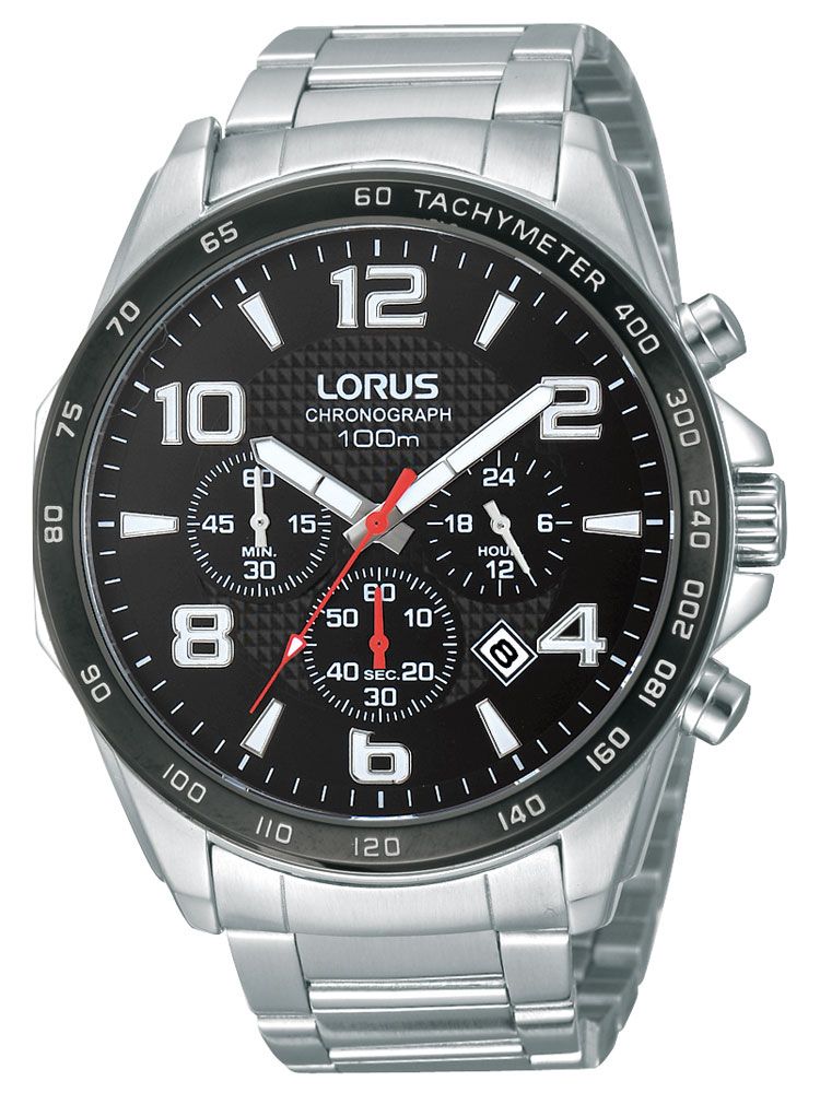 Lorus RT351CX9 Herren Armbanduhr • Chronograph • Mineralglas