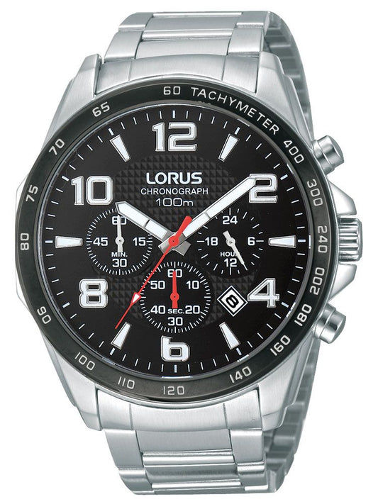 Lorus RT351CX9 Herren Armbanduhr • Chronograph • Mineralglas