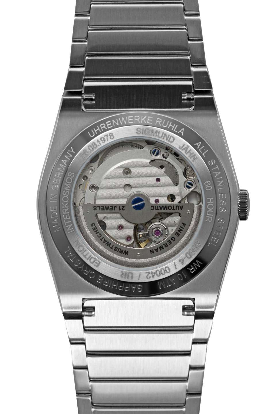 Ruhla Space Control 4660M4 Herrenuhr Grün • Automatikwerk Miyota 8315 • Saphirglas, Bild 2