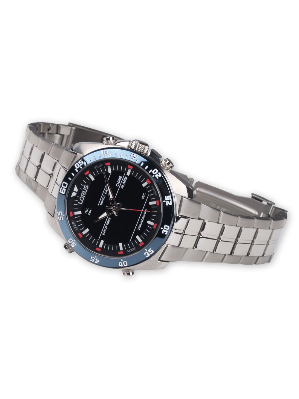 Lorus RW623AX5 Herren Armbanduhr • Analog-Digital Chronograph • 10 bar Wasserdicht, Bild 3