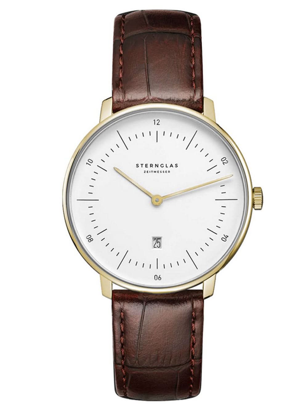 Sternglas Naos XS S01-ND02-NB01 Women's Watch • Bauhaus Design • Sapphire Crystal