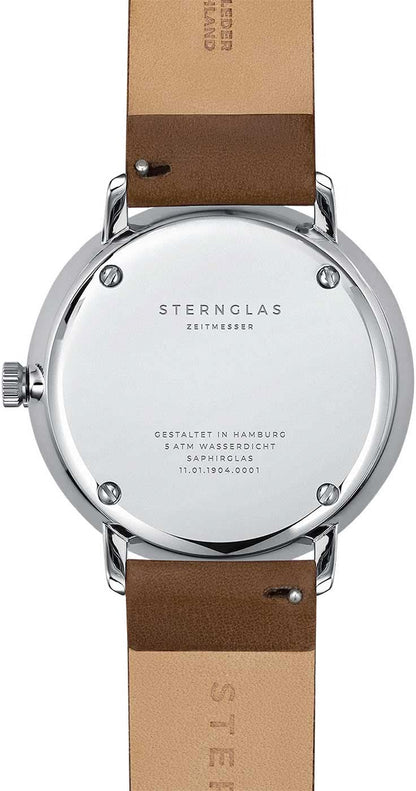 Sternglas Naos XS S01-NX01-PR04 Women's Watch • Bauhaus Design • Sapphire Crystal