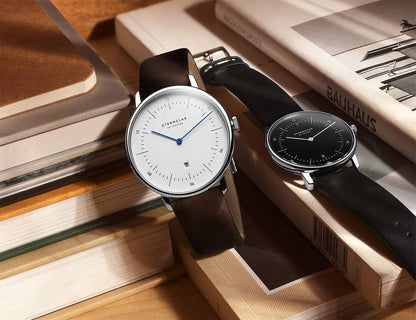 Sternglas Naos XS S01-NX01-PR04 Women's Watch • Bauhaus Design • Sapphire Crystal