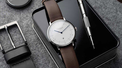 Sternglas Naos XS S01-NX01-PR04 Women's Watch • Bauhaus Design • Sapphire Crystal