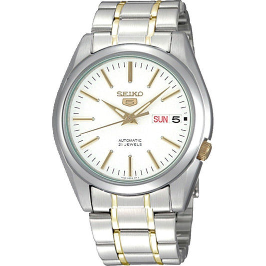 Seiko 5 SNKL47K1 Herren • Automatikwerk 21 Jewels • Tages- und Datumsanzeige