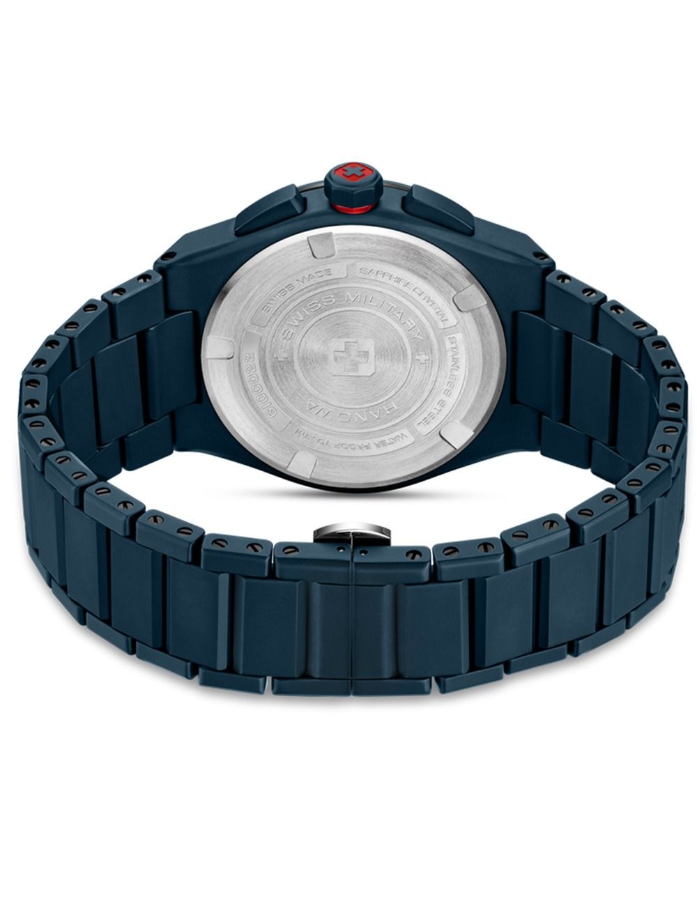 Swiss Military Hanowa Sidewinder Ceramic SMWGI0002281 Herrenuhr Schwarz • Keramiklünette mit Chronograph • 10 ATM