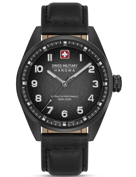 Swiss Military Hanowa Greyhound SMWGA0001530 Herren • Edelstahlgehäuse • 10 ATM Wasserdicht
