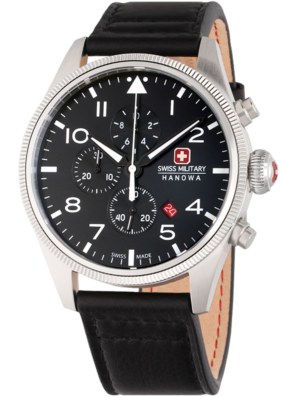Swiss Military Hanowa Thunderbolt SMWGI0000401 Herrenuhr Schwarz • Chronograph • 10 ATM Wasserdicht, Bild 2