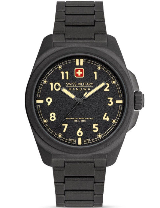 Swiss Military Hanowa Fieldmaster SMWGG0003941 Herren • 10 ATM Wasserdicht • 40 mm Gehäuse