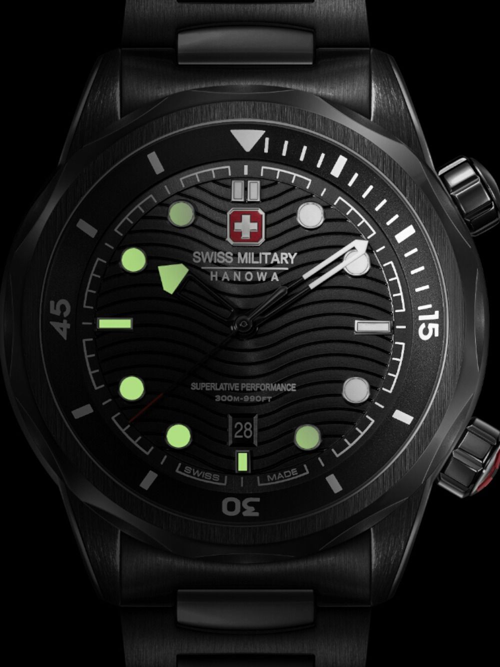 Swiss Military Hanowa Breakwater SMWGH0006431 Herren • 43 mm Gehäuse • 30 ATM Wasserdicht, Bild 5