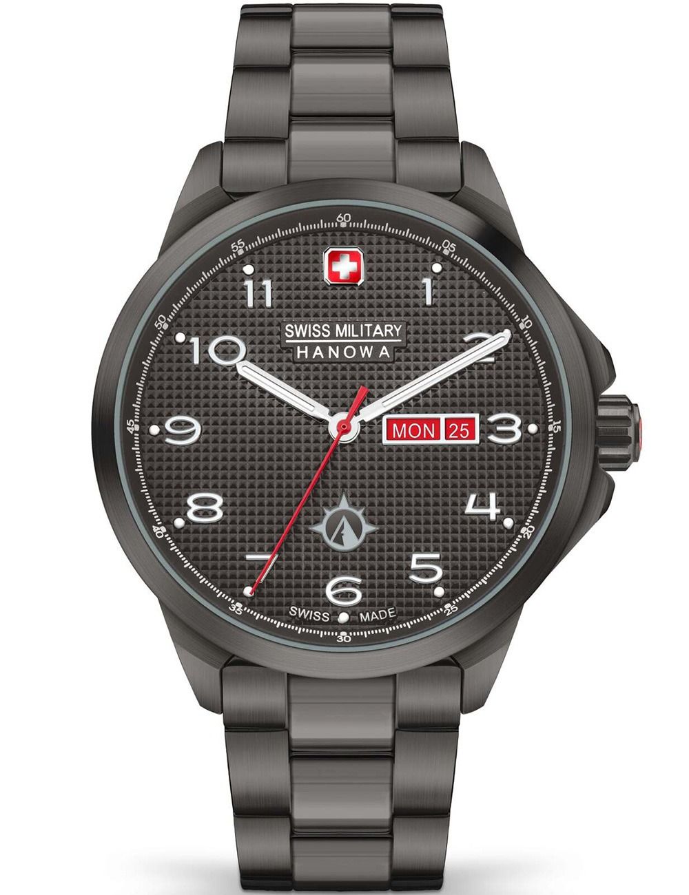Swiss Military Hanowa Puma SMWGH2100341 Herrenuhr Schwarz • Edelstahlgehäuse • 10 ATM Wasserdicht