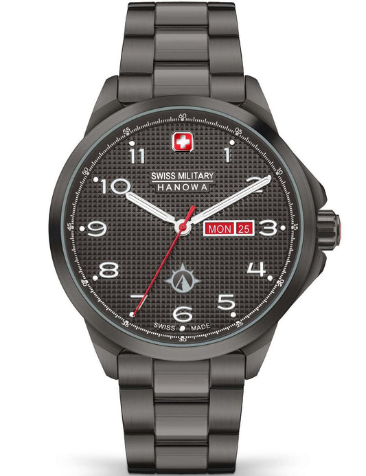 Swiss Military Hanowa Puma SMWGH2100341 Herrenuhr Schwarz • Edelstahlgehäuse • 10 ATM Wasserdicht