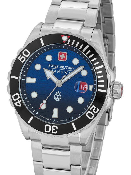 Swiss Military Hanowa Offshore Diver II SMWGH2200302 Herren • 20 ATM Wasserdicht • Edelstahlgehäuse