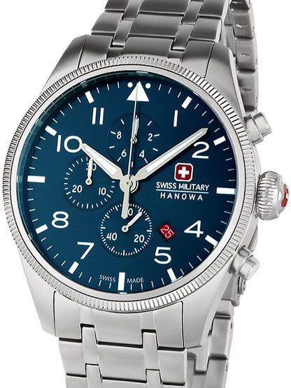Swiss Military Hanowa Thunderbolt SMWGI0000403 Herren Chronograph • Edelstahlgehäuse • 10 ATM Wasserdicht