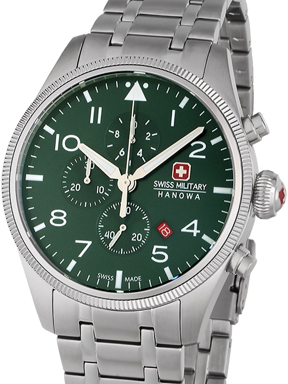 Swiss Military Hanowa Thunderbolt SMWGI0000404 Herren Chronograph Armbanduhr • Quarz-Chronograph • 10 ATM Wasserdicht