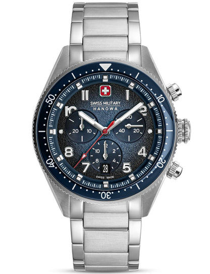 Swiss Military Hanowa Greyhound Chrono SMWGI0003804 Herrenuhr • Chronograph • 10 ATM Wasserdicht