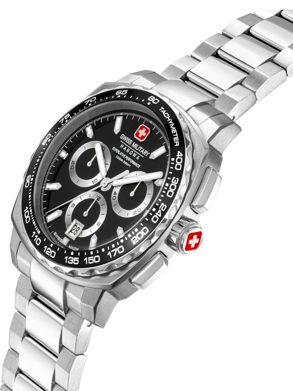 Swiss Military Hanowa Speedwell SMWGI0006802 Herren • Chronograph 41 mm • 10 ATM Wasserdicht, Bild 2