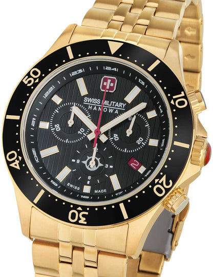 Swiss Military Hanowa Flagship X SMWGI2100710 Herren • Chronograph • Edelstahlgehäuse 43 mm