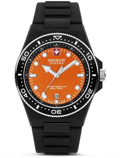 Swiss Military Hanowa Ocean Pioneer SMWGN0001187 Herren • 20 ATM Wasserdicht • Edelstahlgehäuse