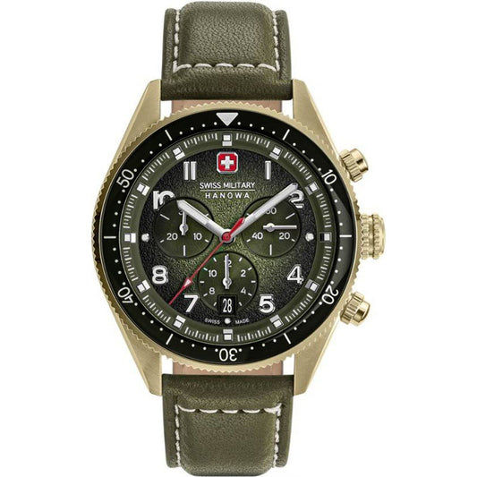 Swiss Military Hanowa Land Greyhound SMWGC0003850 Herren Armbanduhr • Schweizer Quarzwerk • Sportliches Design