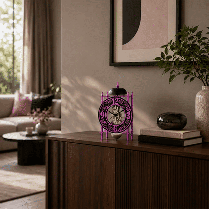 Hermle Table Clock 24x13x9.5 cm Metal • 8-day power reserve • Hourly chime