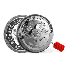 Vostok Europe Expedition South Pole NH35-592A759 Herrenuhr Braun/Grün • Automatikwerk TMI NH35 • 20 Bar Wasserdicht
