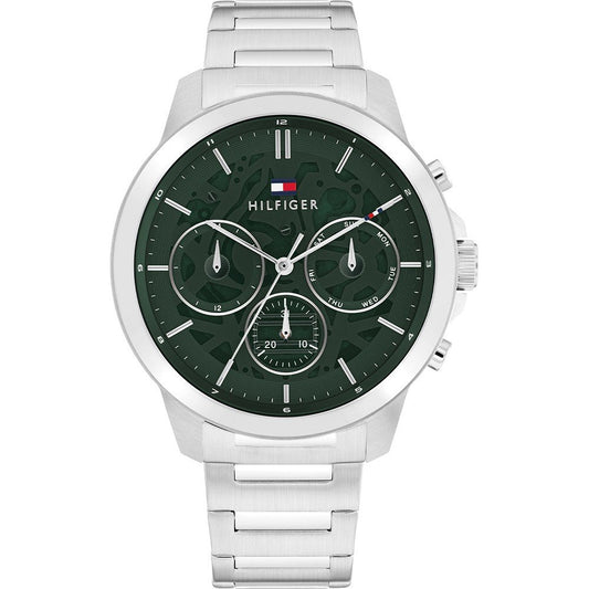 Tommy Hilfiger 1710686 Herren Armbanduhr Schwarz • Edelstahlgehäuse • Quarzwerk