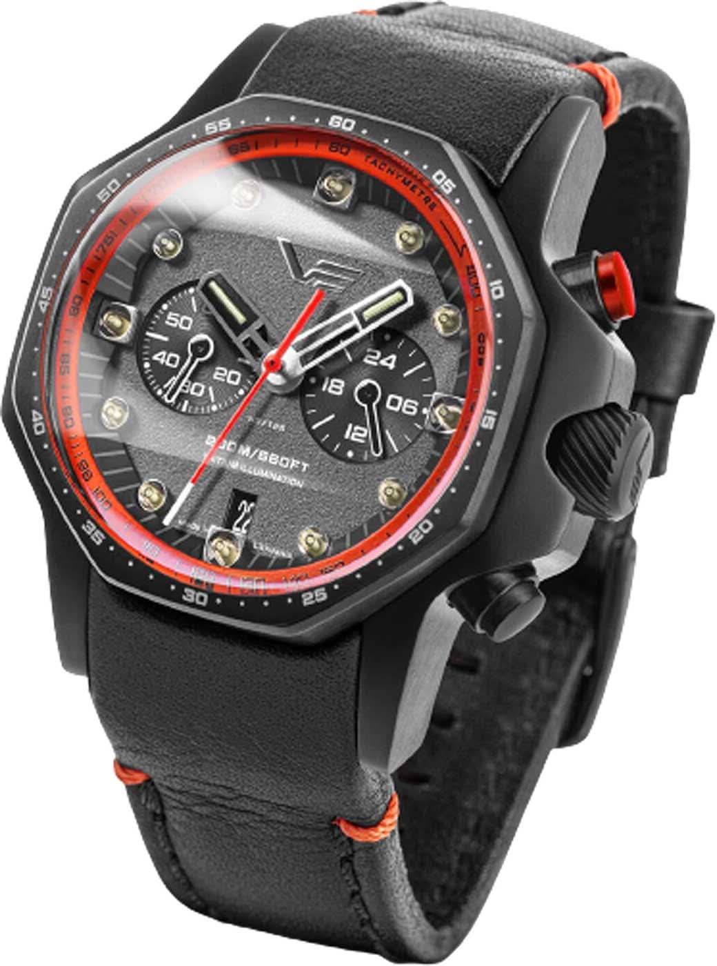 Vostok Europe SSN 571 VK64-640C699 Men's Watch • Tritium Illumination • 30 ATM