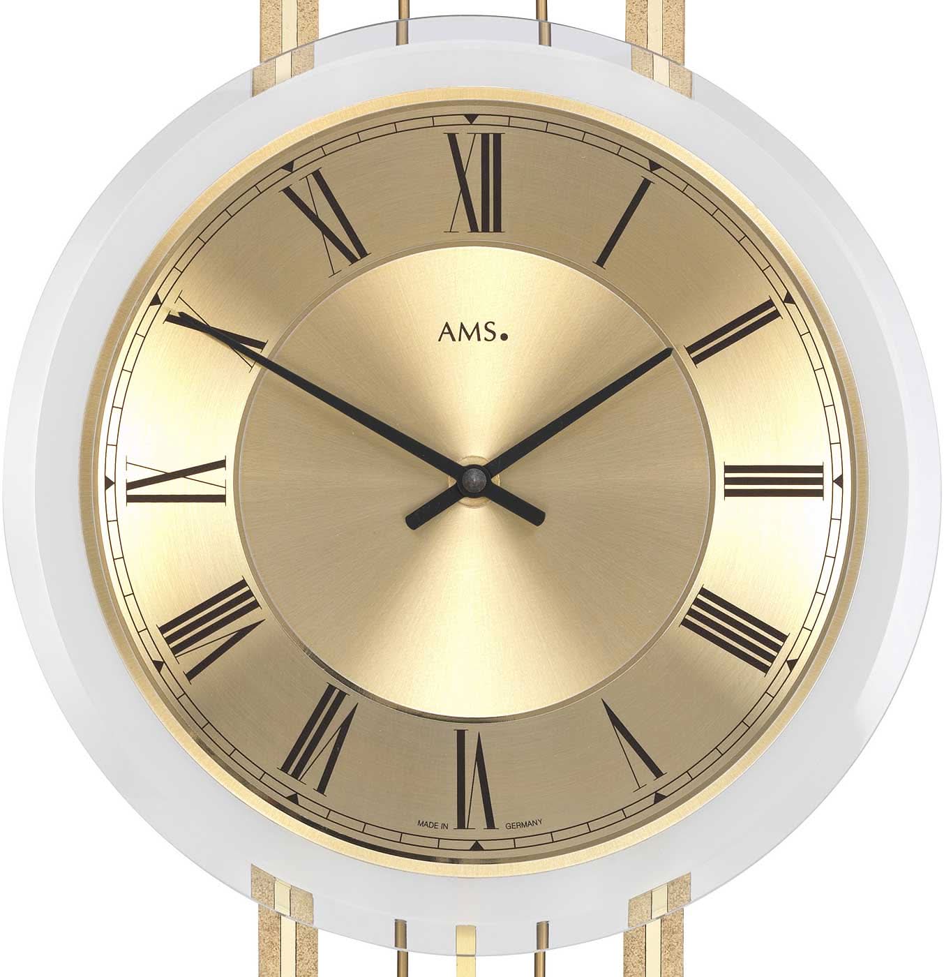 AMS Wall Clock • Classic Melodies • Timeless Elegance