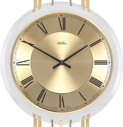 AMS Wall Clock • Classic Melodies • Timeless Elegance