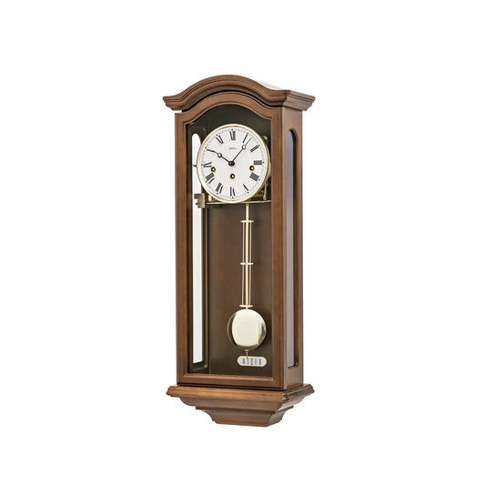 Zegar ścienny AMS Regulator R2696/1 orzech • mechanizm Westminster • chód 8-dniowy